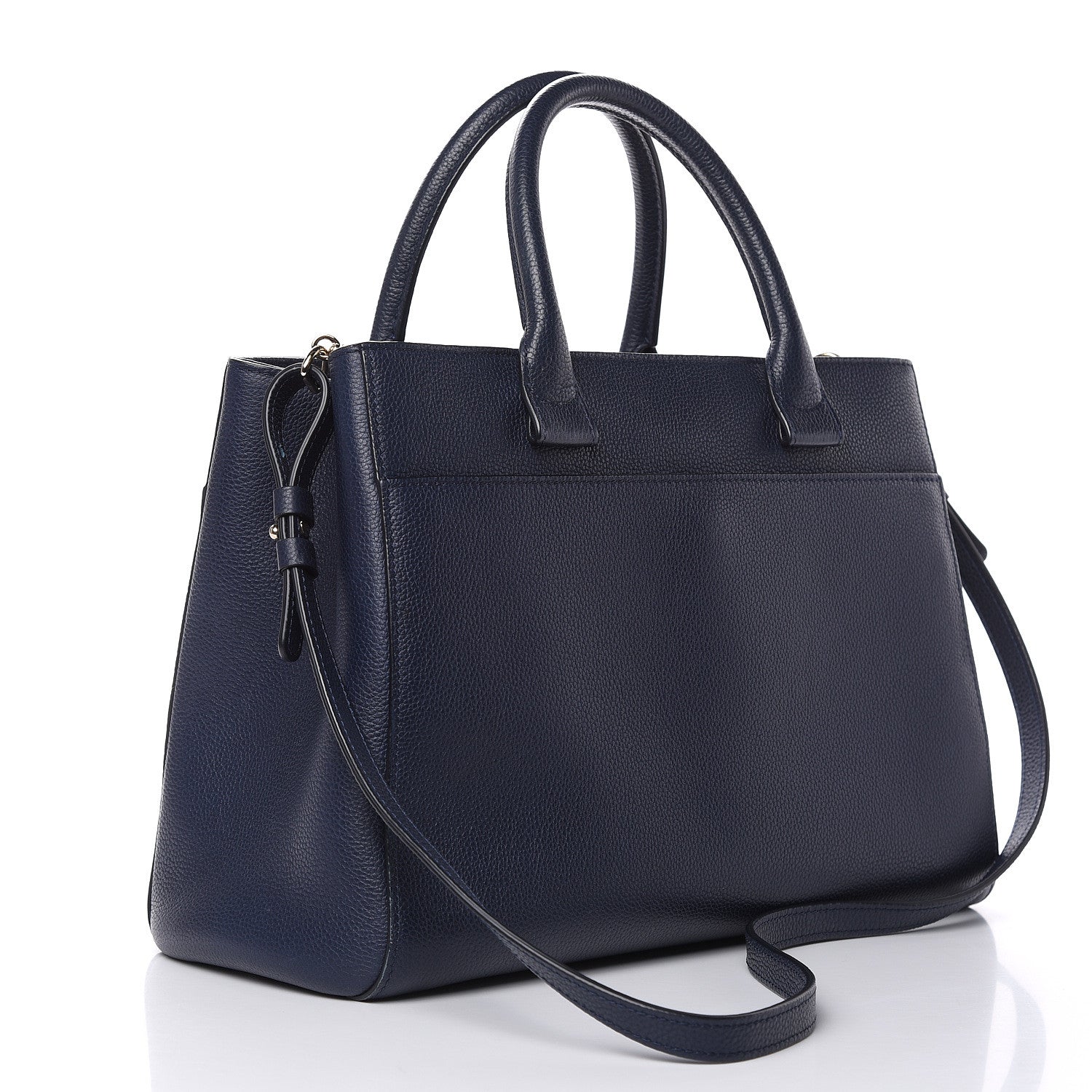 Chanel Grained Calfskin Small Neo Executive Shopper Tote Navy 3 of 12