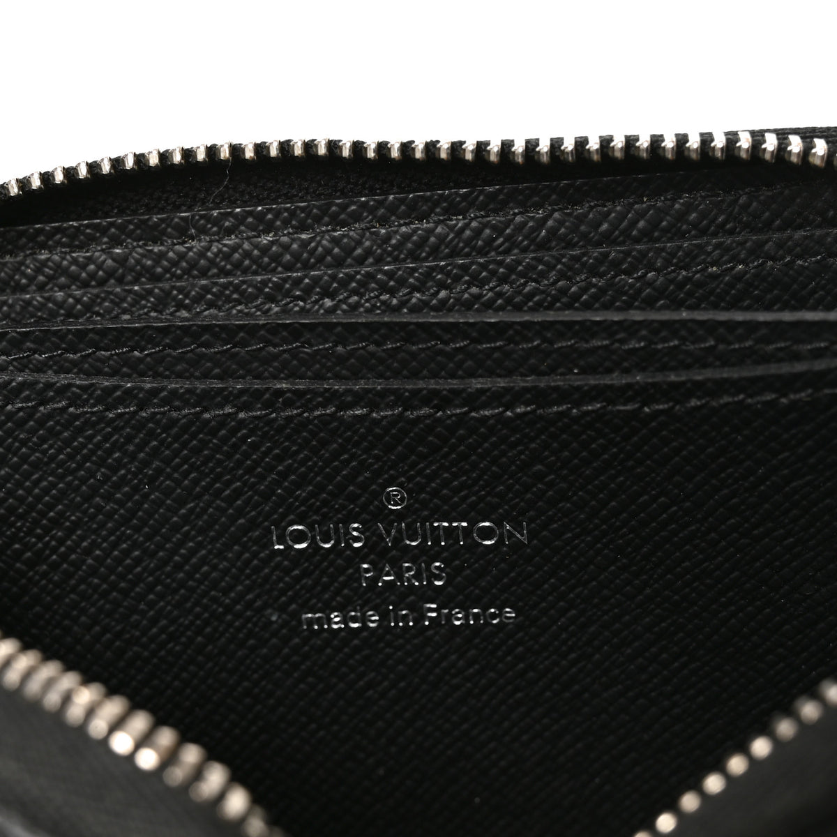 Taiga Zippy Coin Purse Vertical Black