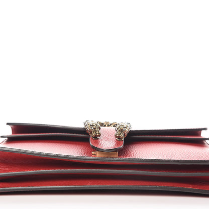 Gucci Dollar Calfskin Swarovski Crystal Small Dionysus Shoulder Bag Hibiscus Red 13 of 16