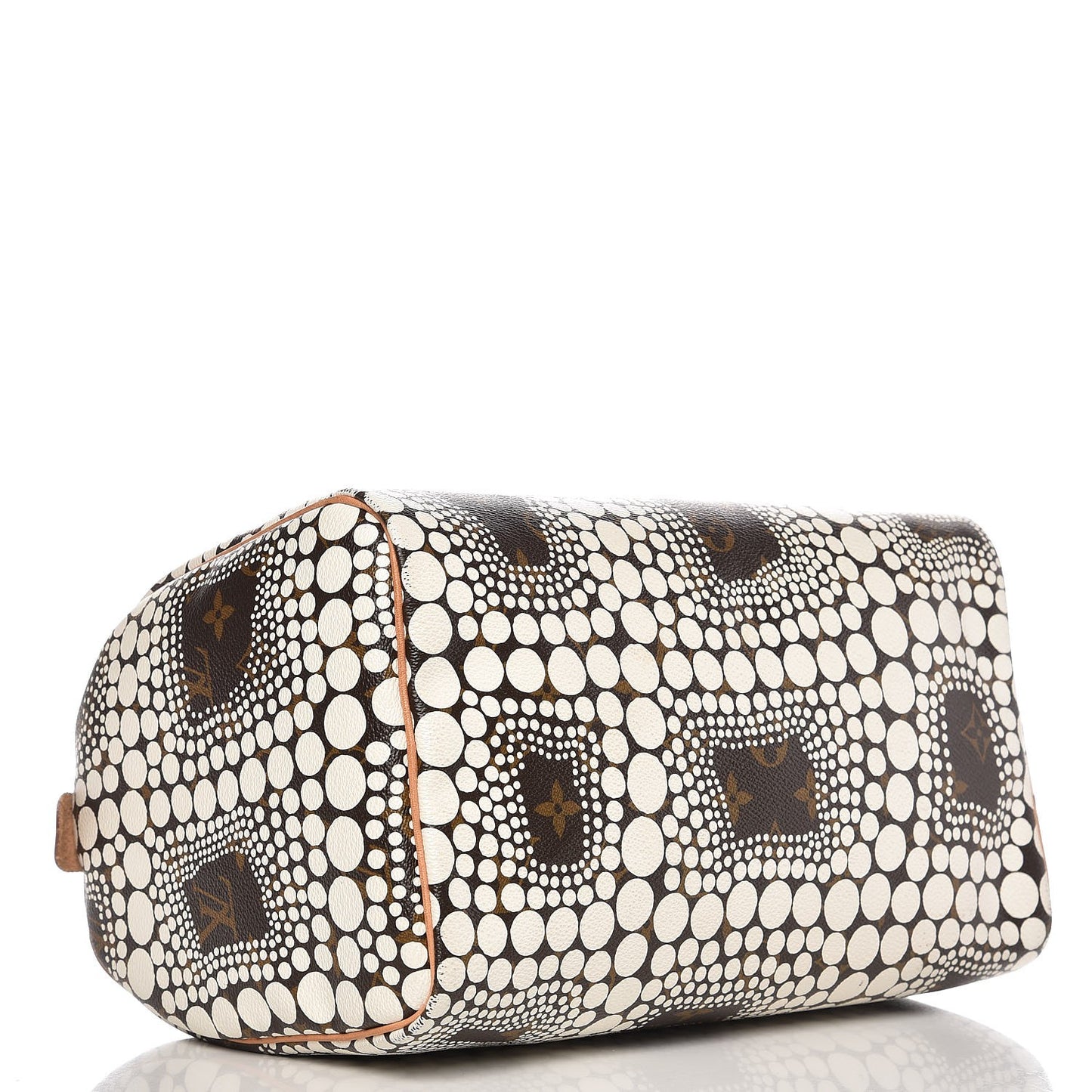 Monogram Kusama Town Speedy 30 White