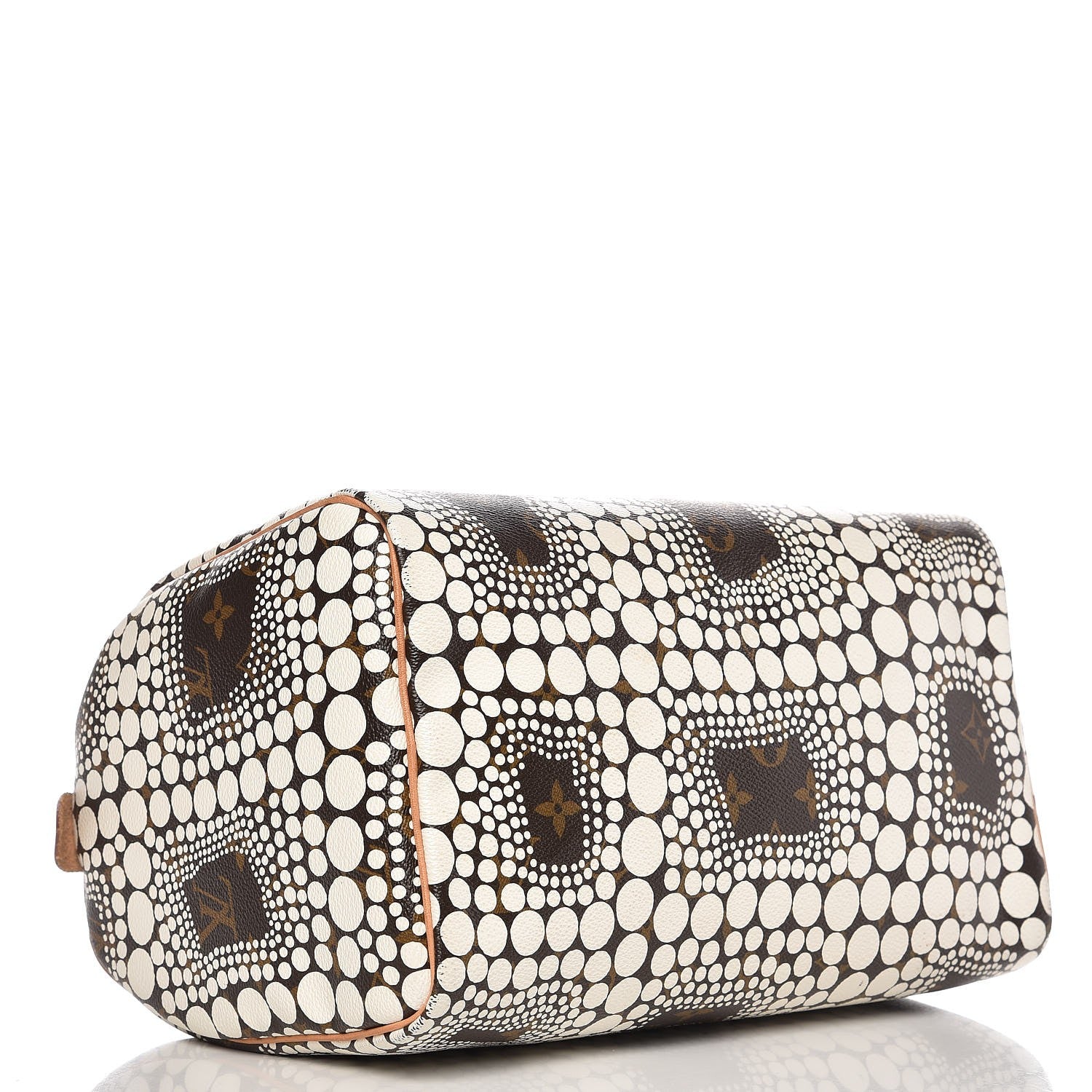 Louis Vuitton Monogram Kusama Town Speedy 30 White 4 of 19