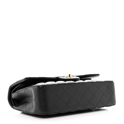 Chanel Lambskin Quilted Medium Double Flap Black 4 of 11