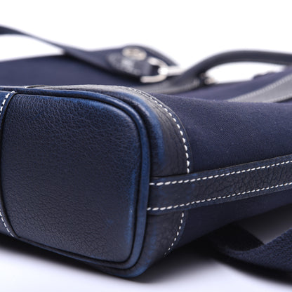 Hermes Toile Negonda Garden File PM Bleu Marine 7 of 12