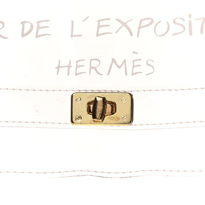 Hermes Vinyl Souvenir De L'Exposition Kelly Transparent 6 of 14