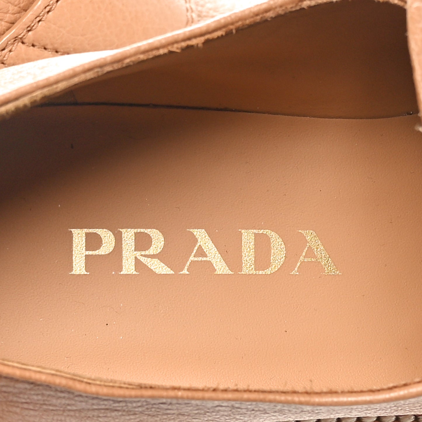 Cervo Triangle 50mm Loafers 37.5 Caramel