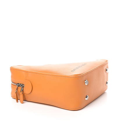 Balenciaga Calfskin S Triangle Duffle Orange 4 of 11