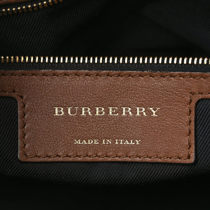 Burberry Horseferry Check Small Orchard Bowling Bag Tan 6 of 11