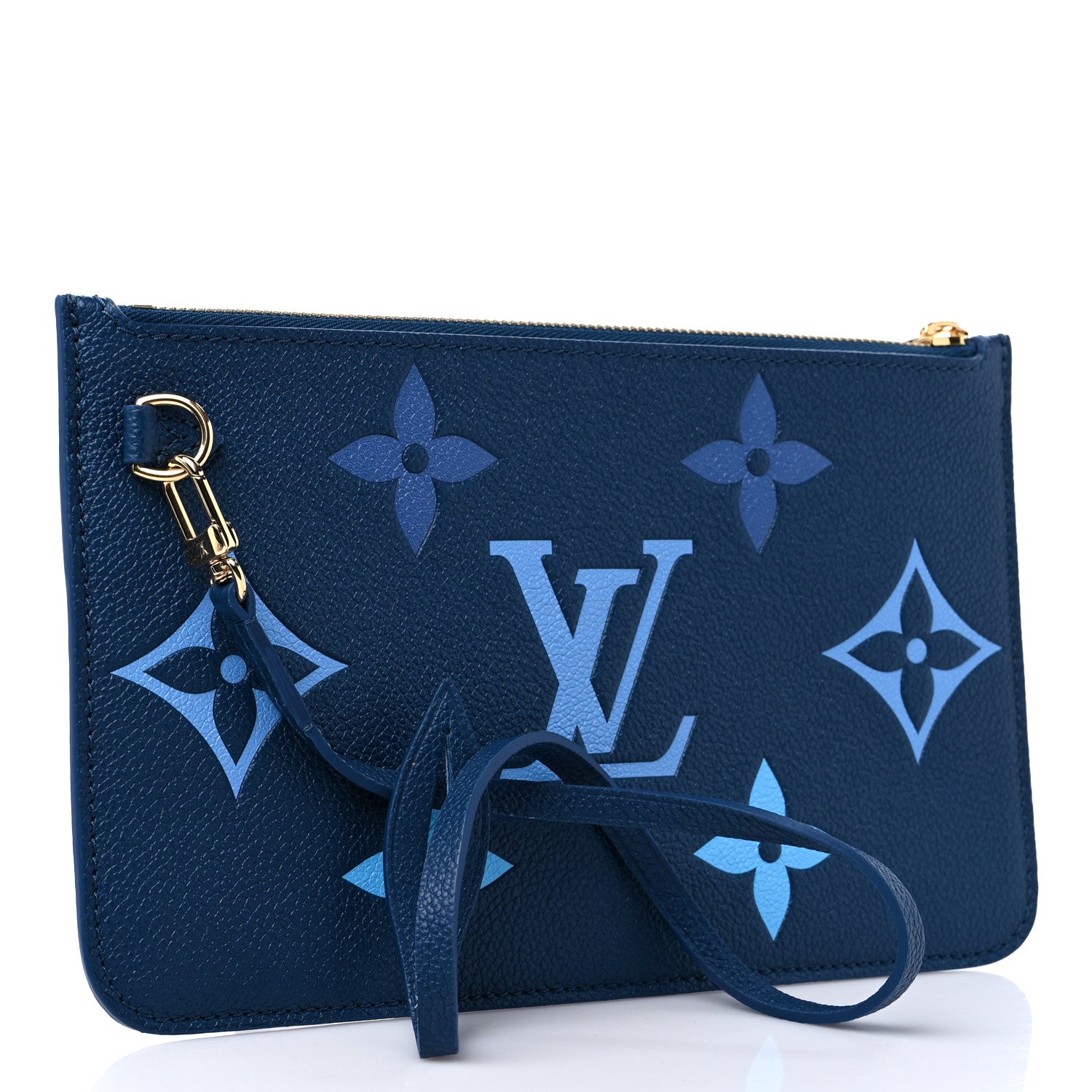 Louis Vuitton Empreinte Monogram Giant Pochette MM Degrade Bleu 3 of 5
