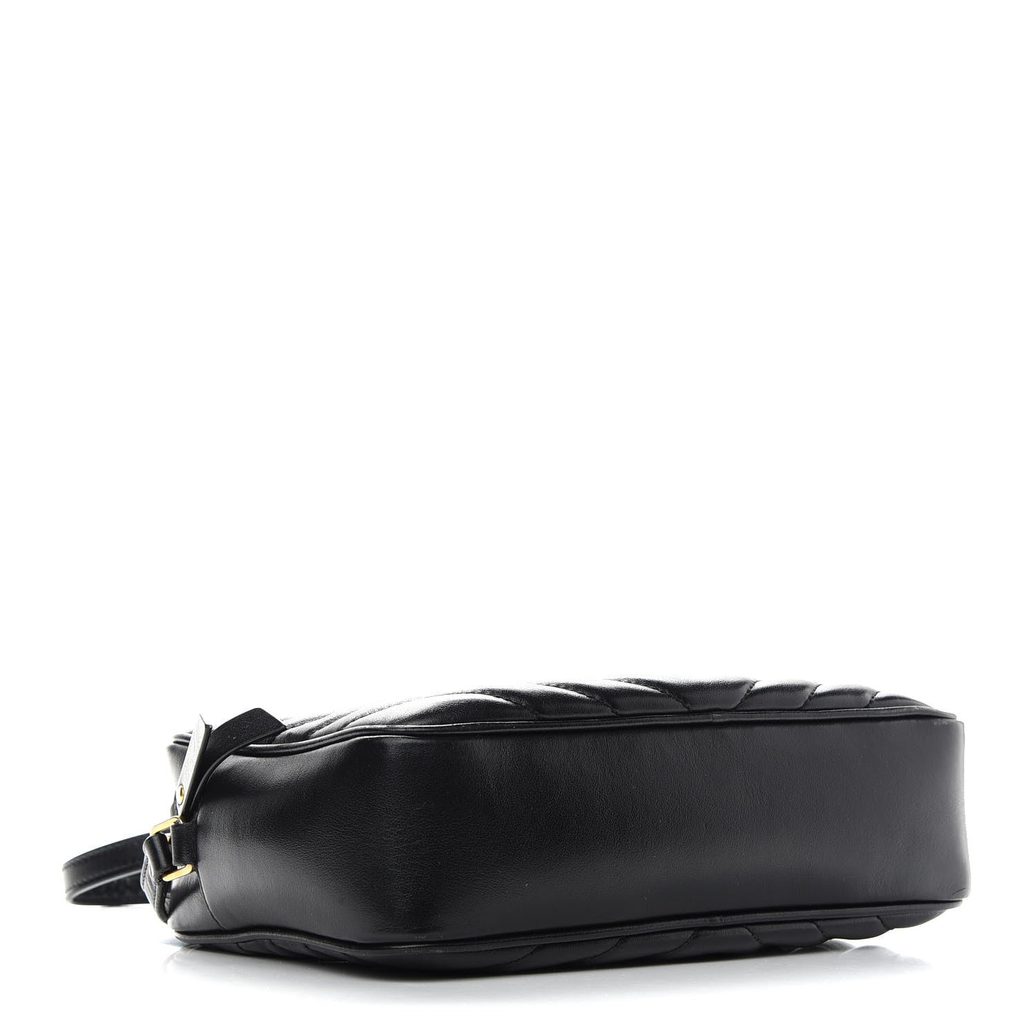 Saint Laurent Calfskin Matelasse Monogram Lou Camera Bag Black 4 of 11