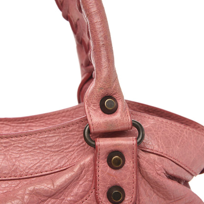 Balenciaga Agneau Classic Hardware Town Rose Bombon Raspberry 12 of 14