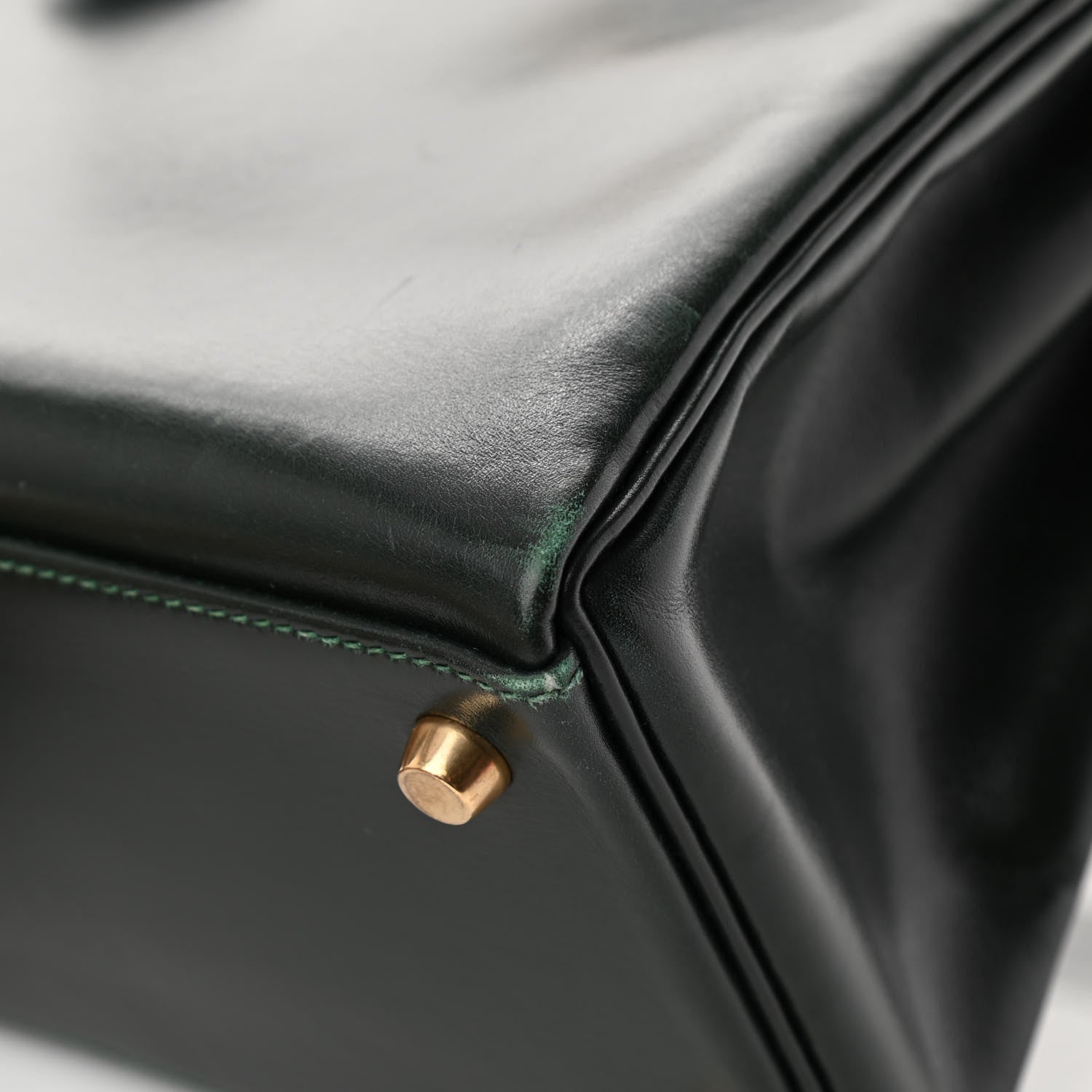 Hermes Box Kelly Retourne 32 Vert Fonce 10 of 25