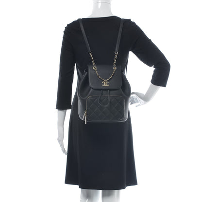 Chanel Caviar Quilted Business Affinity Backpack Black 2 of 8