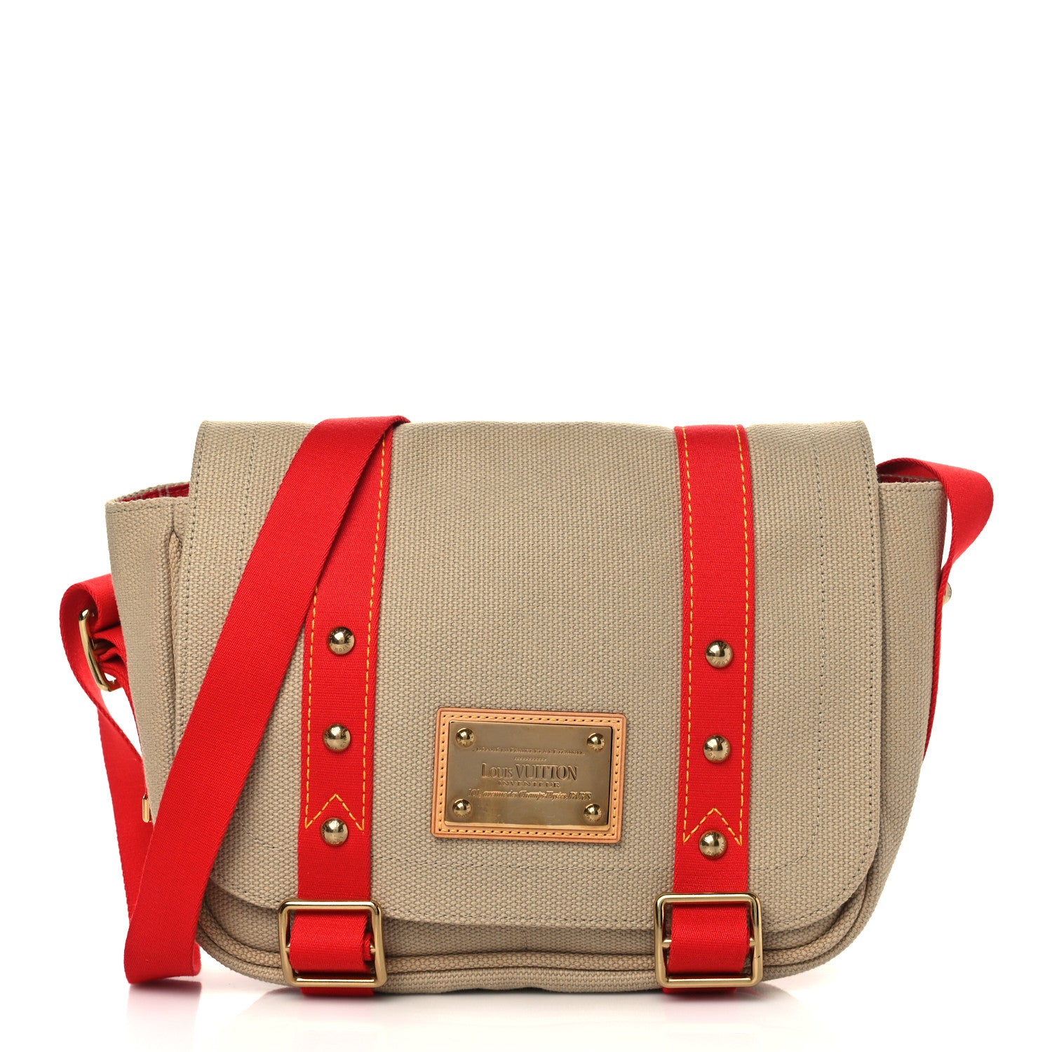 Louis Vuitton Antigua Besace PM Messenger Beige 1 of 5