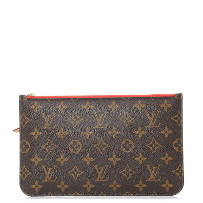 Louis Vuitton Monogram Neverfull MM GM Pochette Cherry 1 of 7