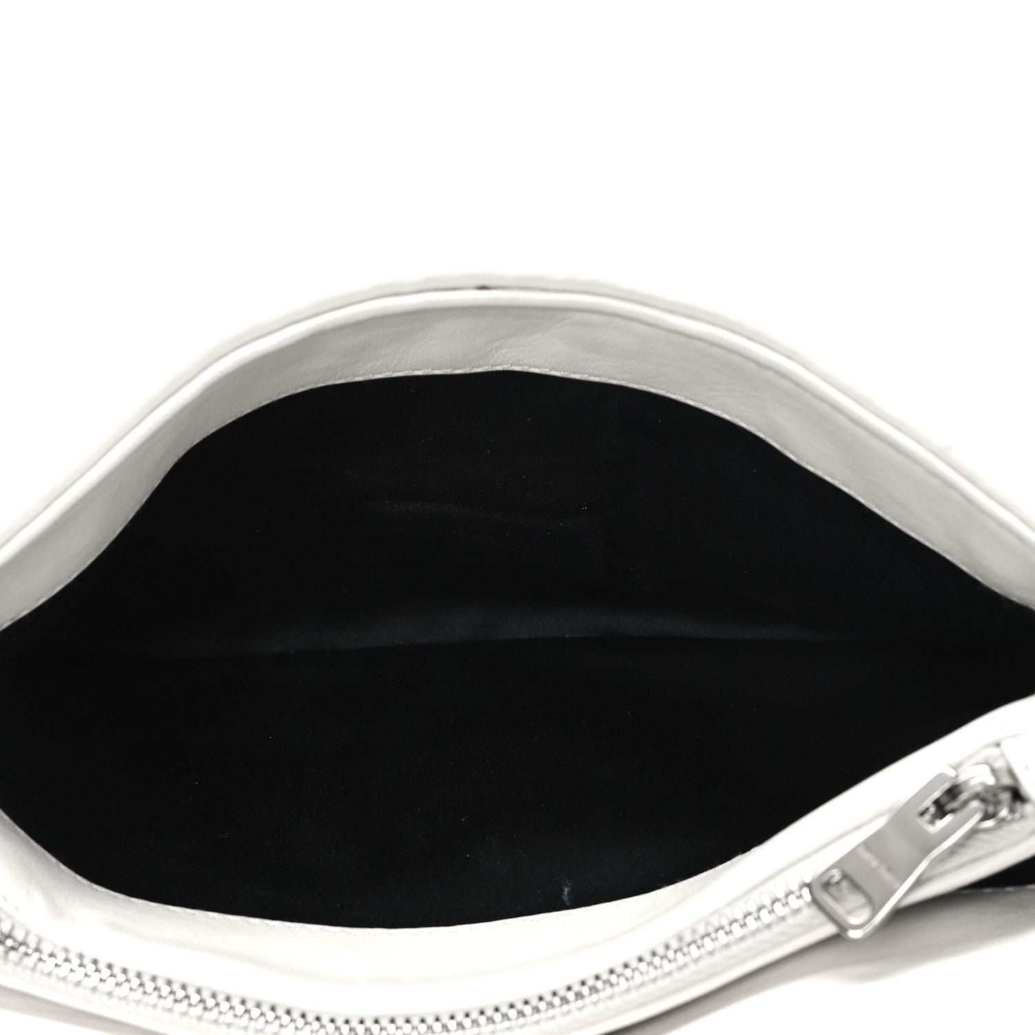 Miu Miu Nappa Matelasse Crystal Flap Clutch White 5 of 11