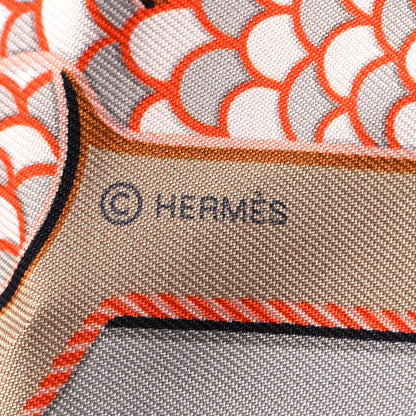 Hermes Silk Epaulettes De Gala Twilly 3 of 4