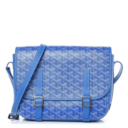 Goyard Goyardine Belvedere MM Messenger Bag Sky Blue 1 of 12