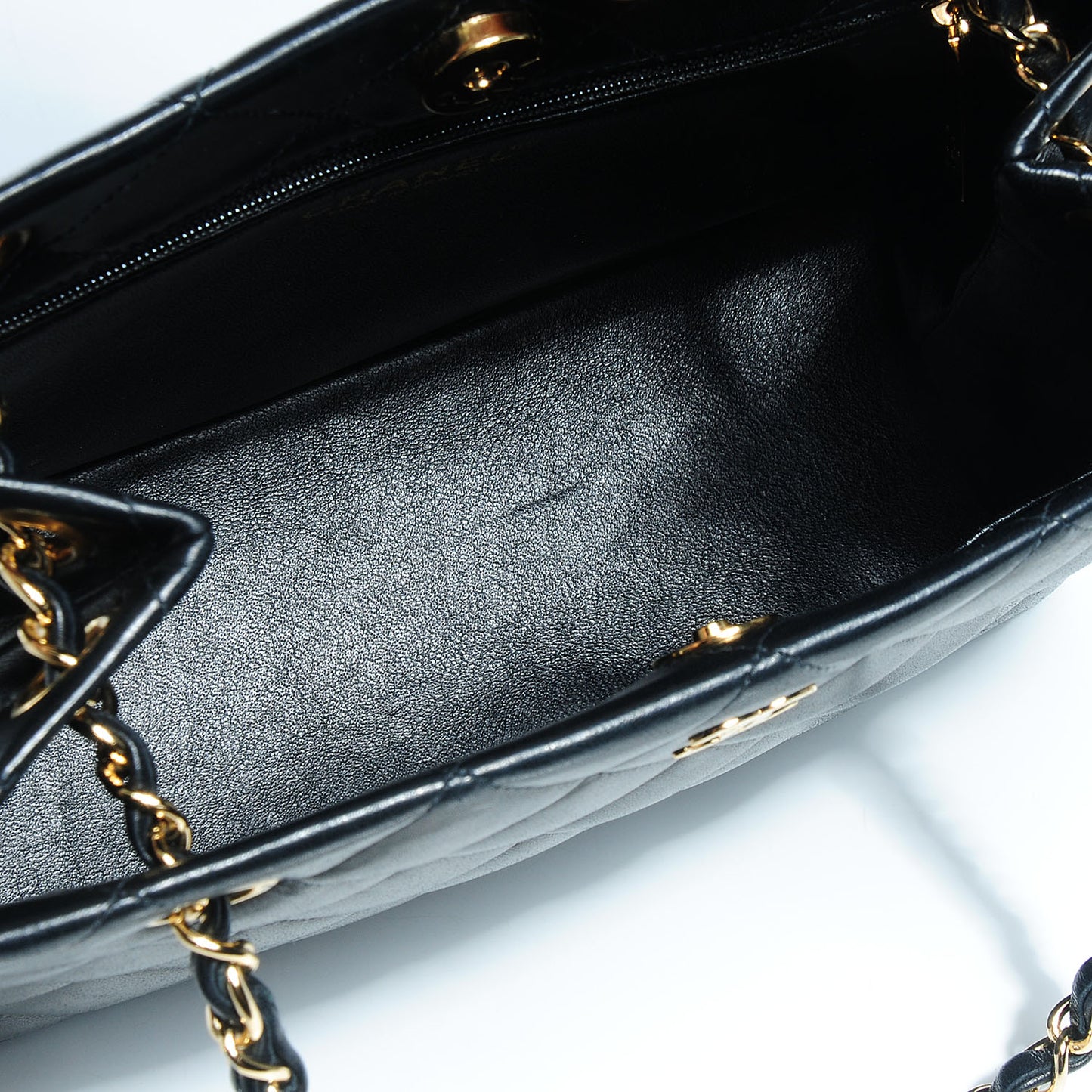 Lambskin Quilted Small Bag Black