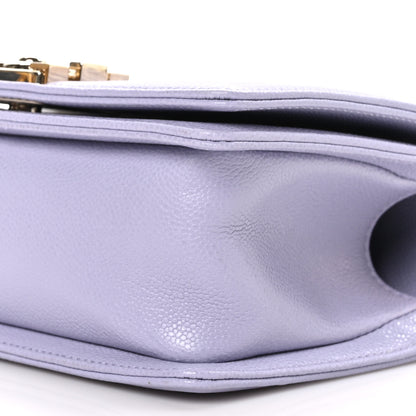 Chanel Caviar Quilted Small Boy Flap Light Purple 9 of 9