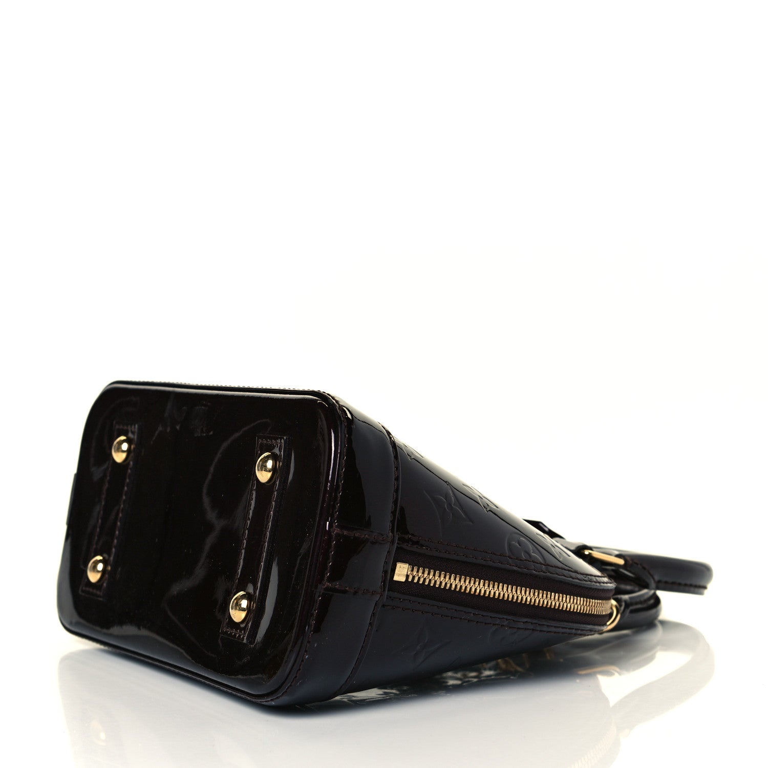 Louis Vuitton Vernis Alma BB Amarante 5 of 9