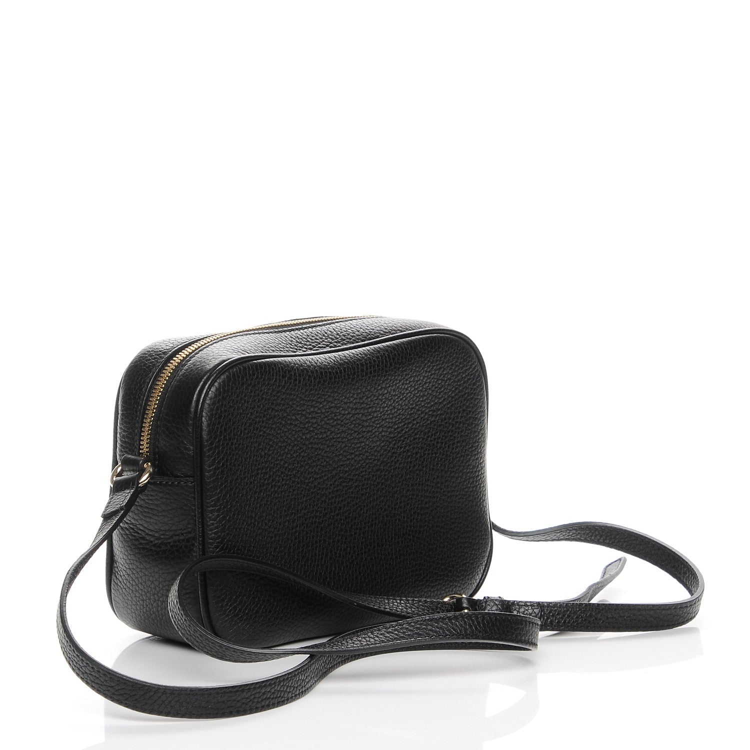 Gucci Pebbled Calfskin Small Soho Disco Bag Black 3 of 8
