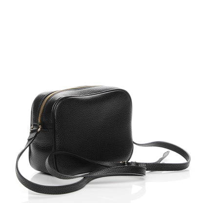 Gucci Pebbled Calfskin Small Soho Disco Bag Black 3 of 8
