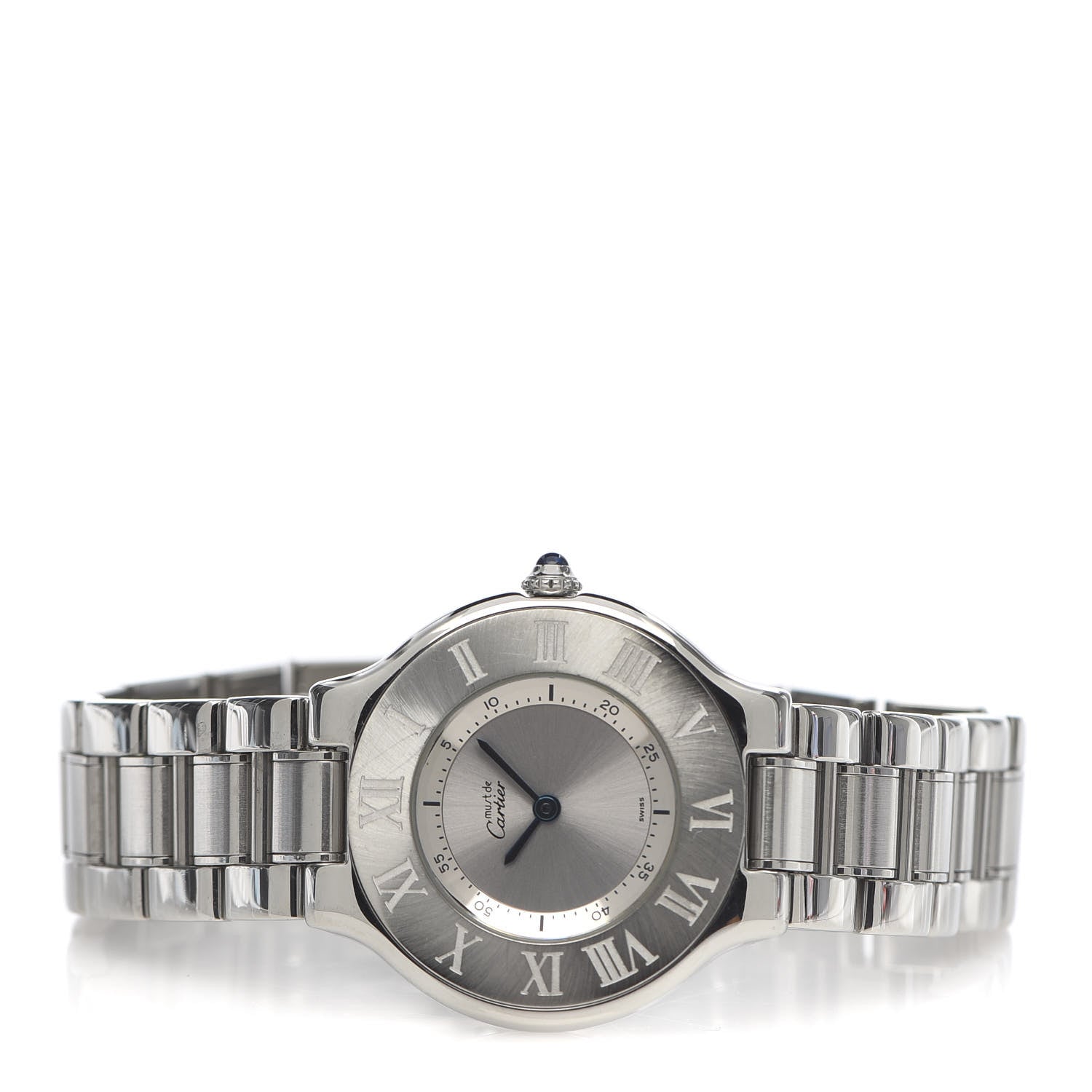 Cartier Stainless Steel 31mm Must De 21 Quartz Watch 3 of 6