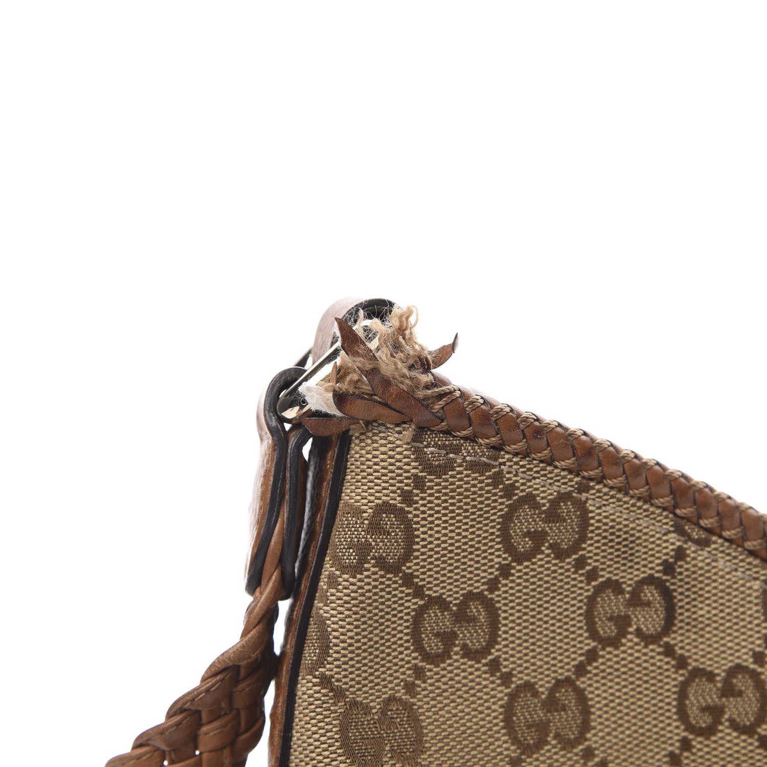 Gucci Monogram Medium Marrakech Hobo Camel 13 of 13