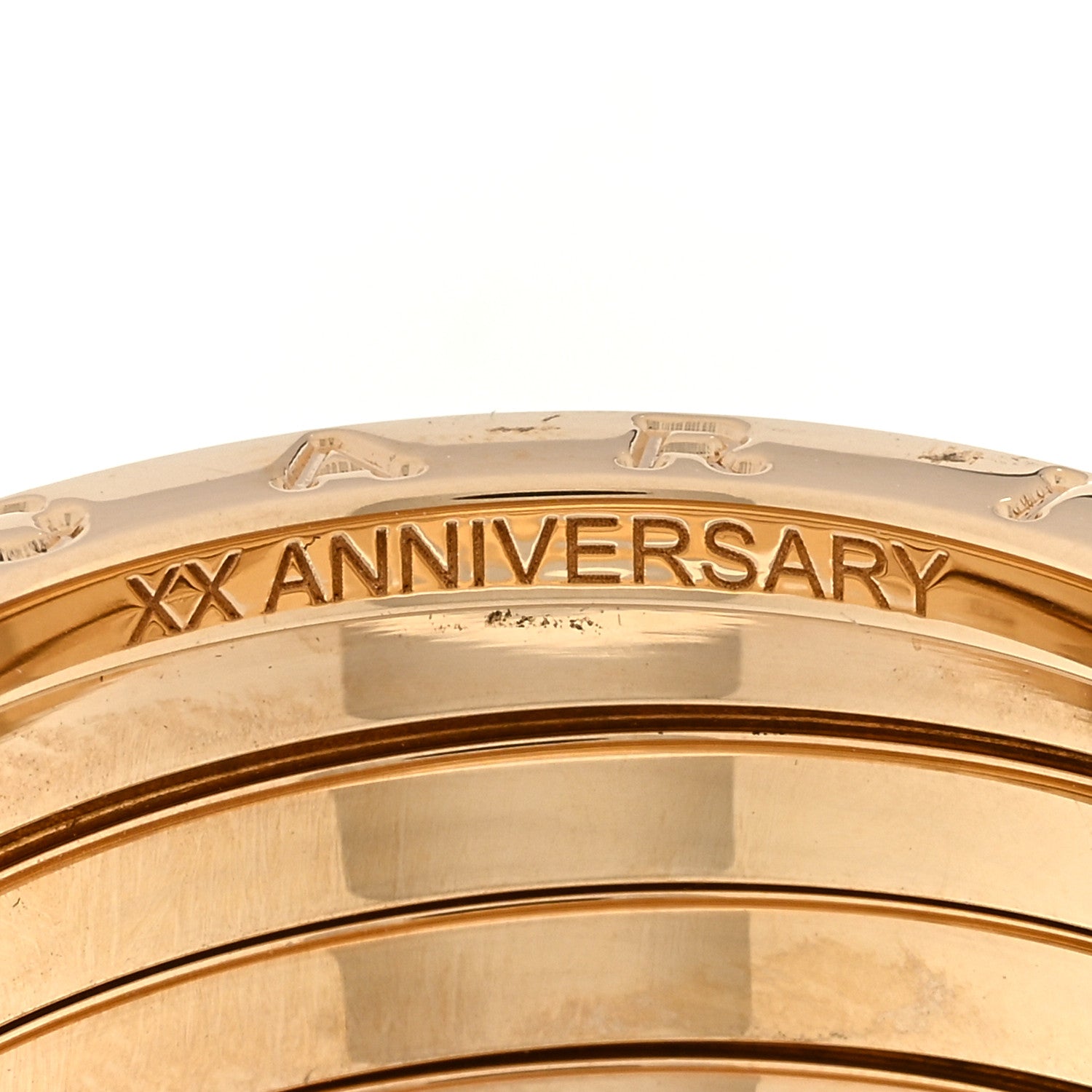 Bulgari 18K Yellow Gold B.Zero1 Five-Band Anniversary Ring 68 12 5 of 6