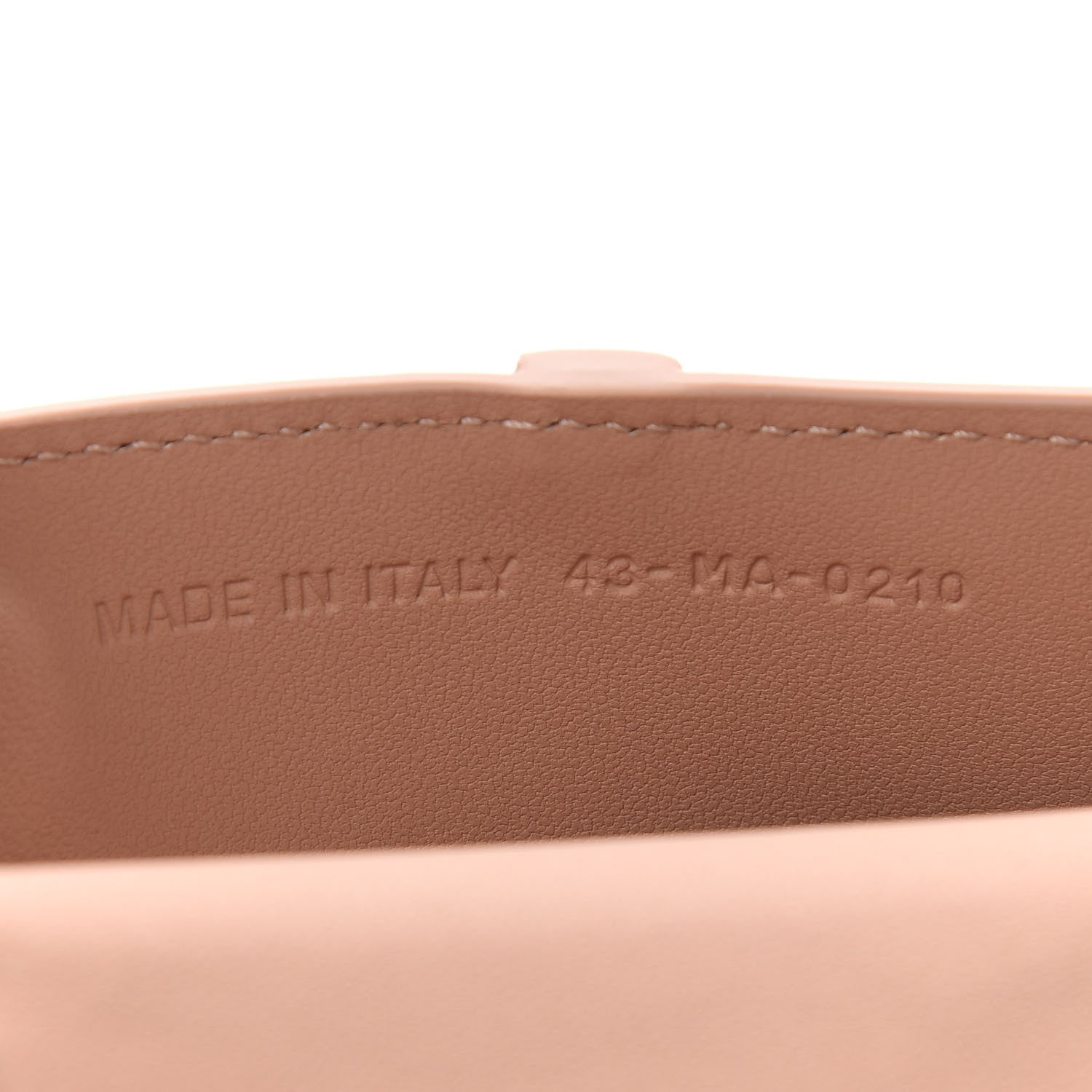 Christian Dior Ultra Matte Calfskin Nano Saddle Chain Pouch Rose Des Vents 7 of 9