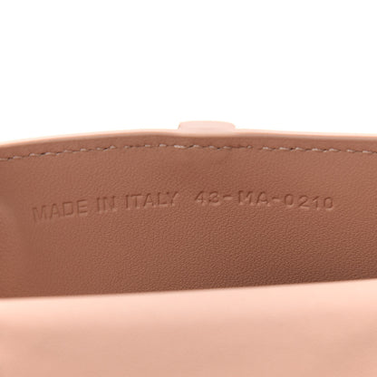 Christian Dior Ultra Matte Calfskin Nano Saddle Chain Pouch Rose Des Vents 7 of 9