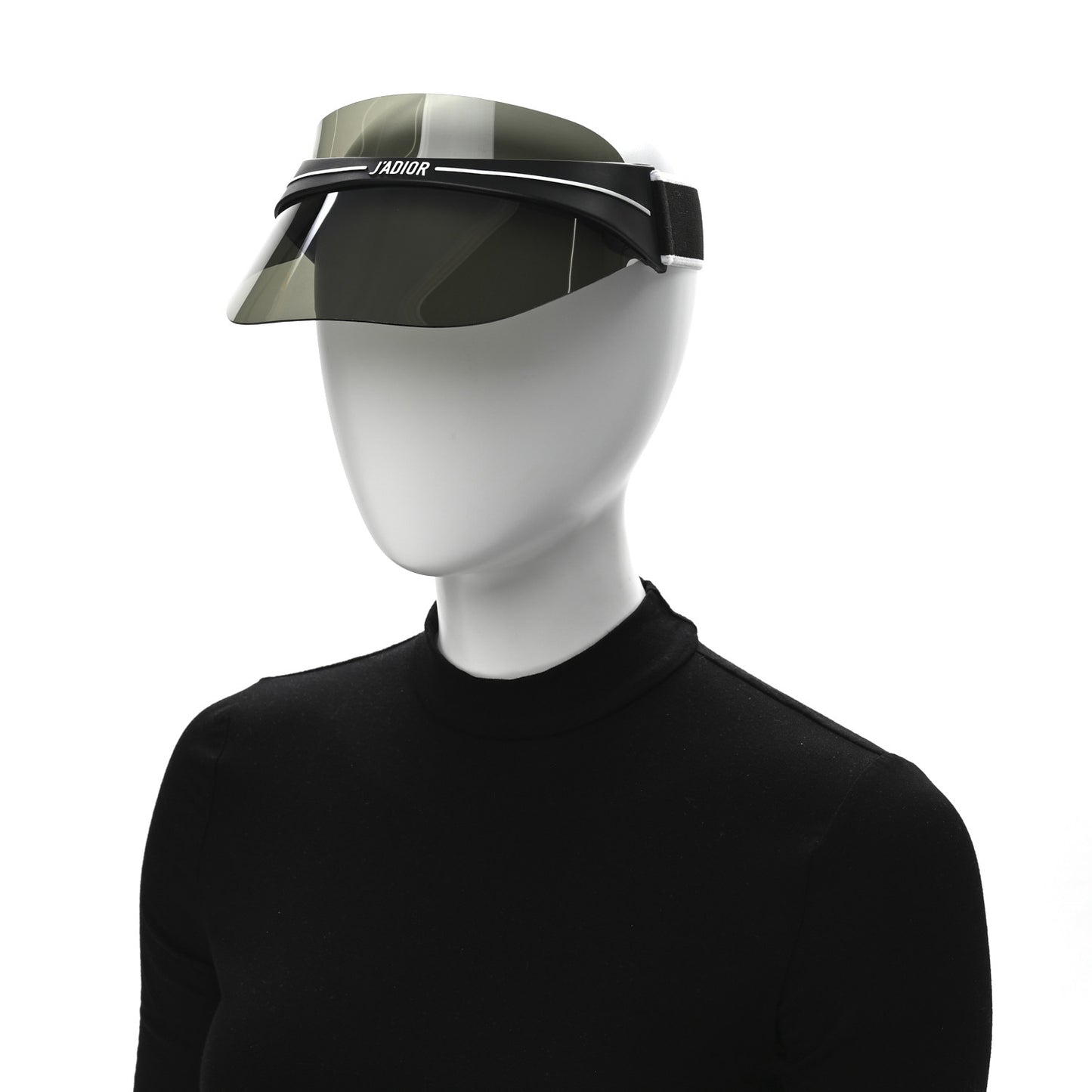Mirrored DiorClub1 Sun Visor Black