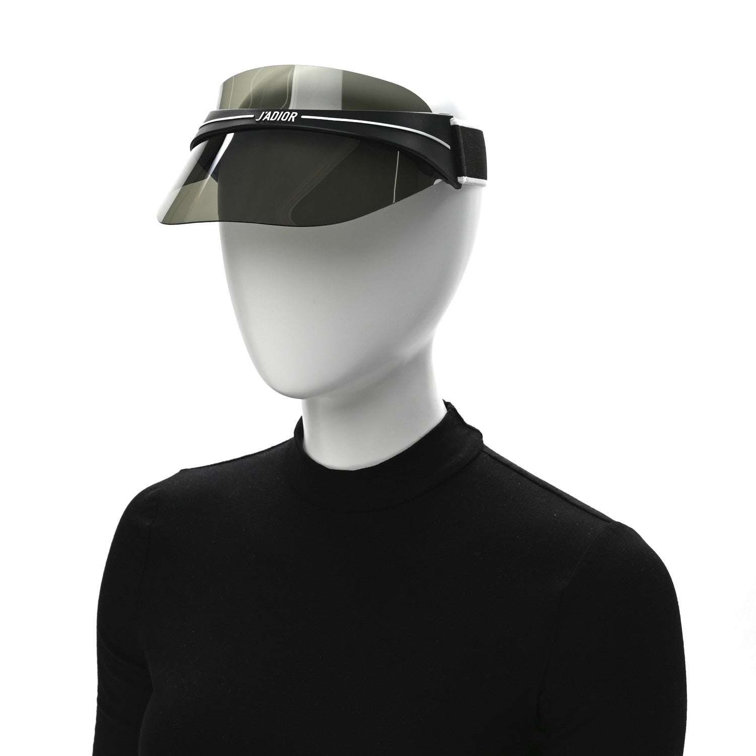 Christian Dior Mirrored DiorClub1 Sun Visor Black 2 of 9