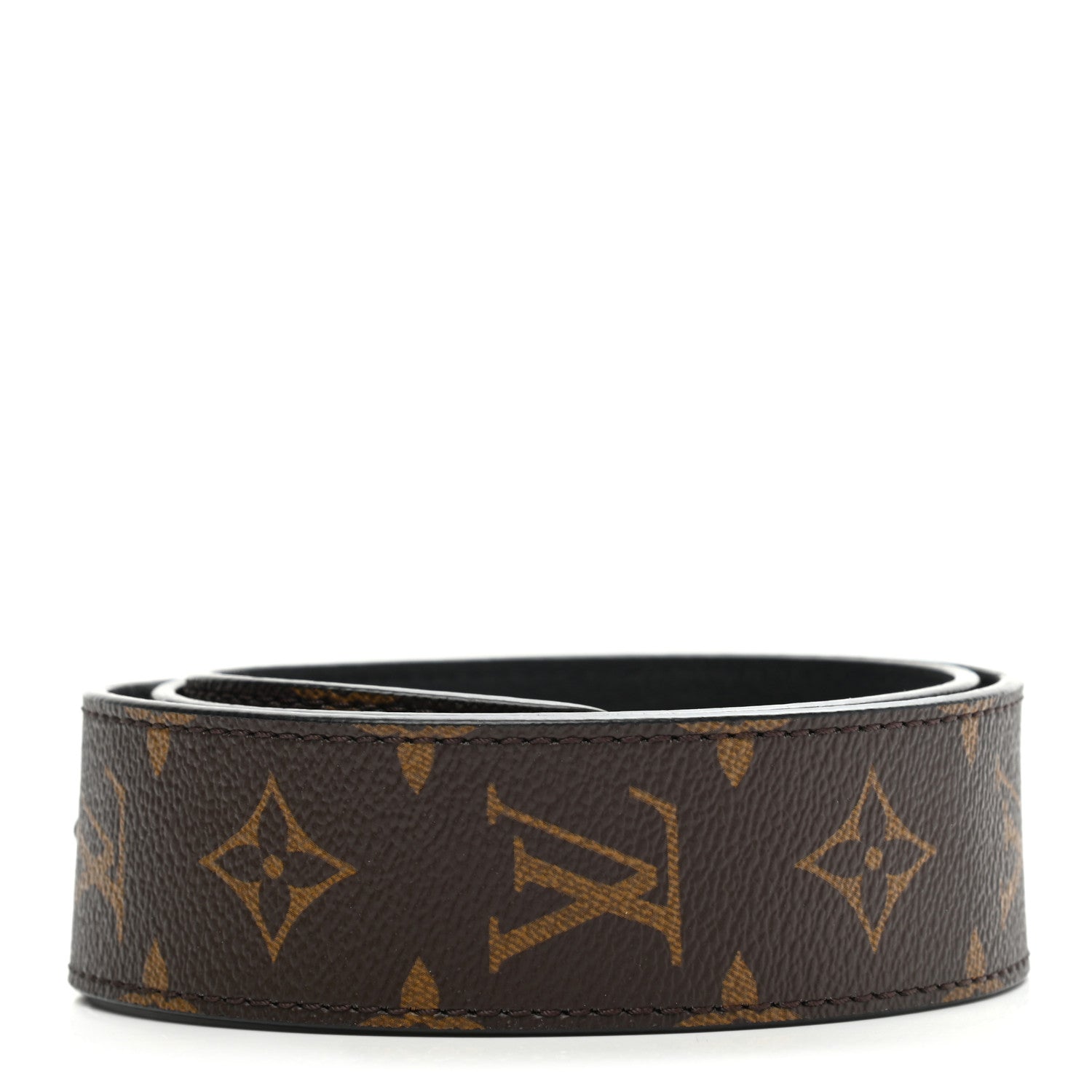 Louis Vuitton Monogram Bandouliere Shoulder Strap Black 2 of 4
