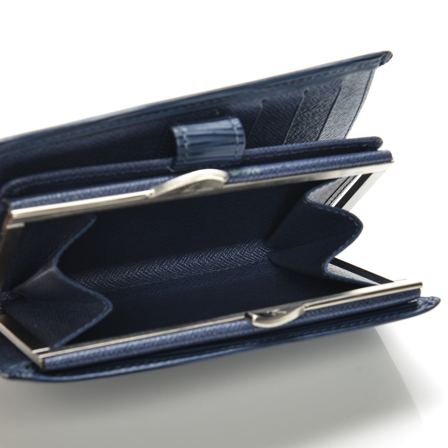 Epi French Purse Wallet Myrtille