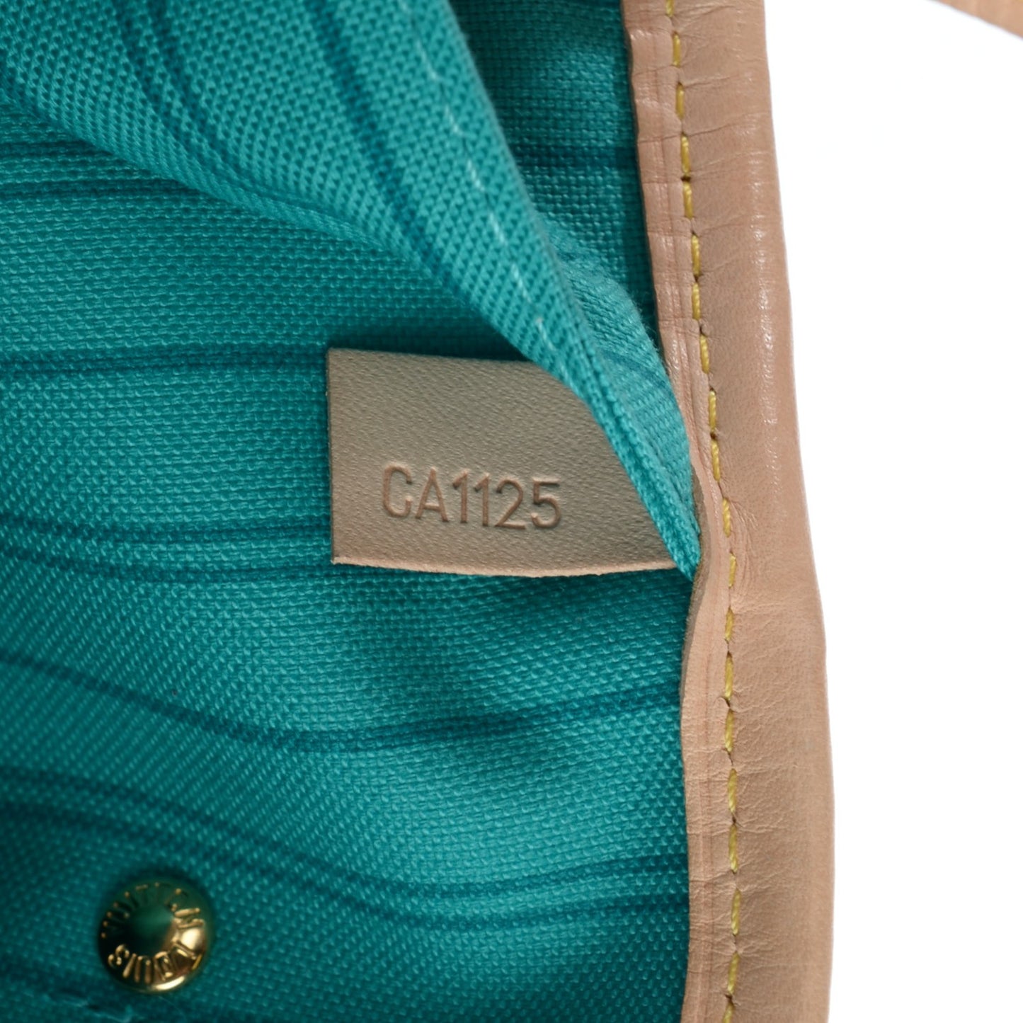 Monogram V Neverfull MM Turquoise
