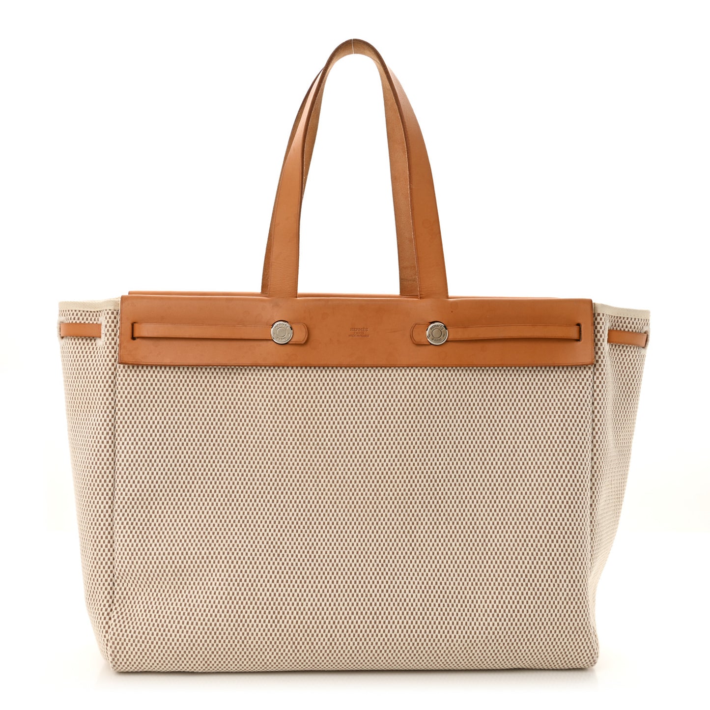 Toile Vache Hunter Herbag Cabas MM Natural