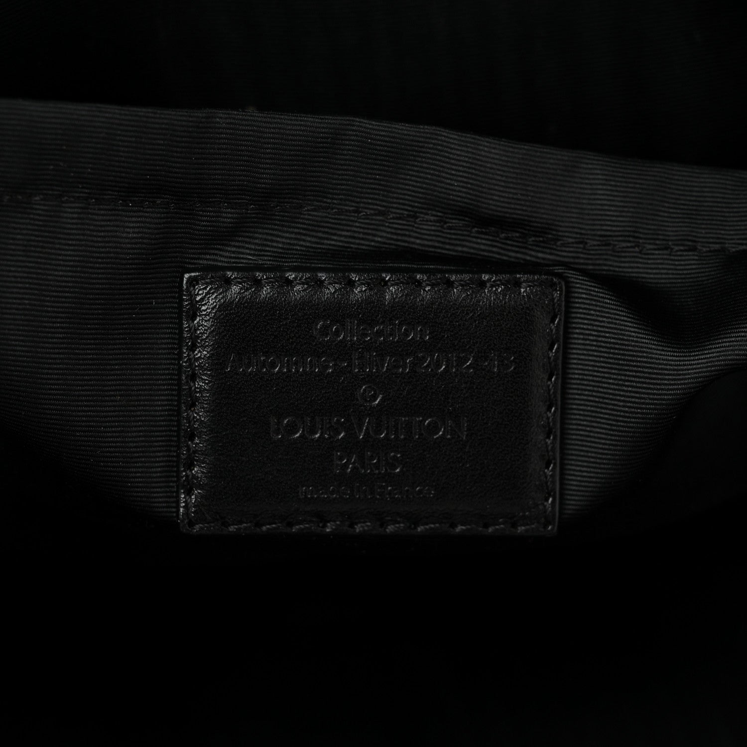 Louis Vuitton Jacquard Velvet Leopard Print Stephen Sprouse North South Bag Black 6 of 11