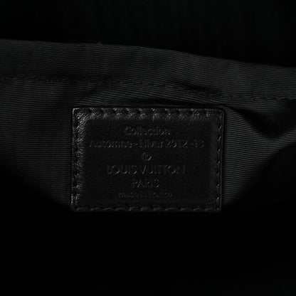 Louis Vuitton Jacquard Velvet Leopard Print Stephen Sprouse North South Bag Black 6 of 11