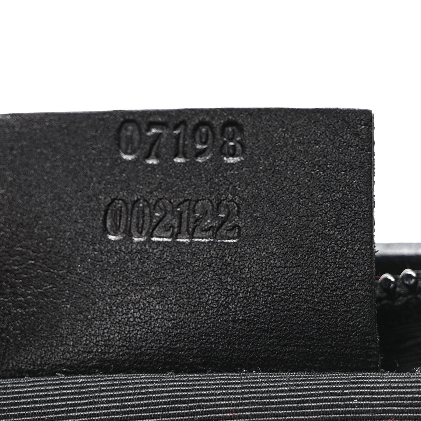 Denim Monogram Boat Pochette Black