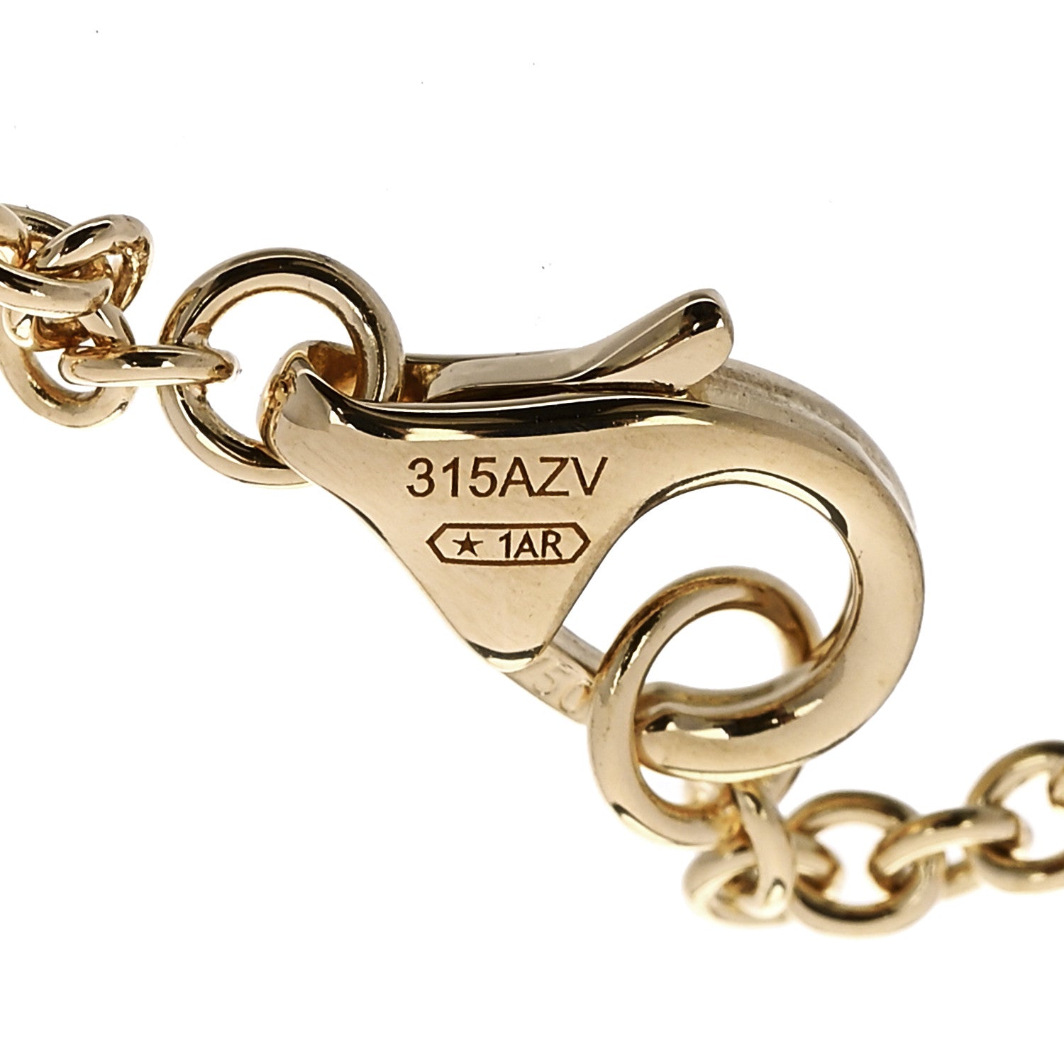 Cartier 18K Yellow Gold Interlocking LOVE Bracelet 4 of 5