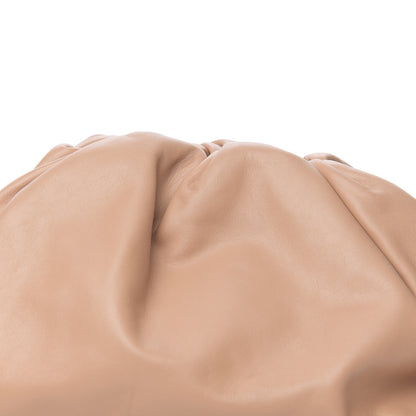 Bottega Veneta Smooth Butter Calf The Pouch Oversized Clutch Nude 8 of 8