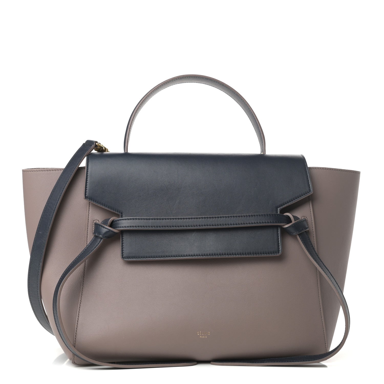 Celine Smooth Calfskin Mini Bi-Color Belt Bag Light Smoke Violet 1 of 11