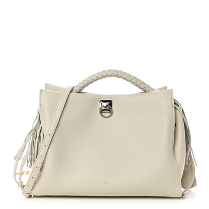 Mulberry Heavy Grain Small Iris Tote Chalk 1 of 10