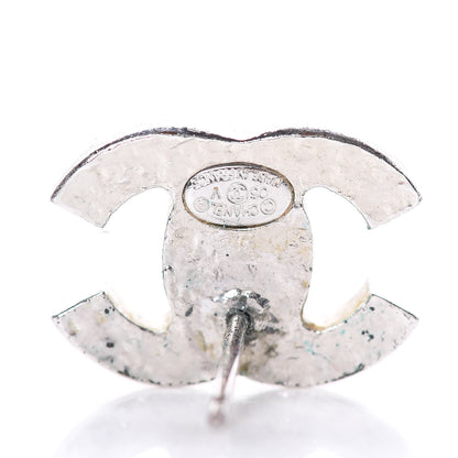 Chanel Pearl CC Earrings Silver 3 of 6