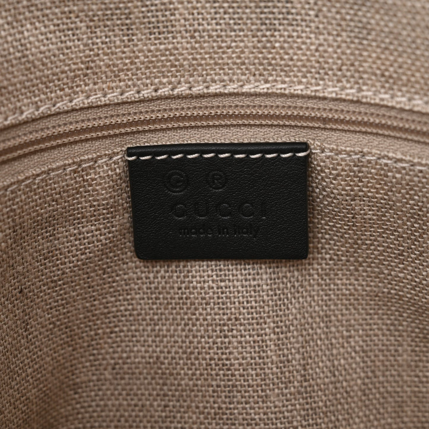 Microguccissima Medium Dome Bag Black