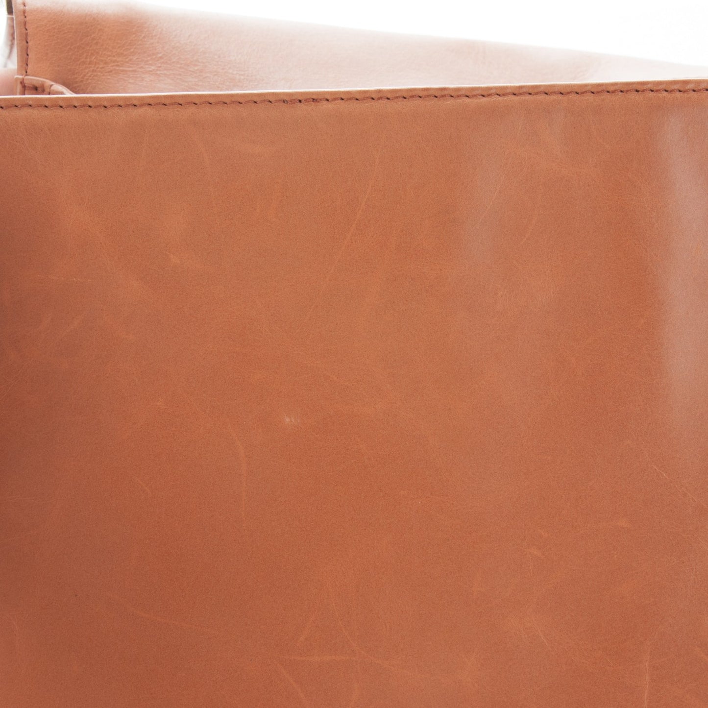 Calfskin Quilted Large Boy Flap Dark Beige