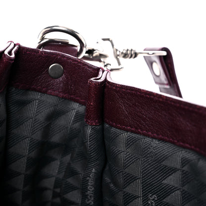 Proenza Schouler Lambskin PS1 Large Satchel Oxblood 15 of 29