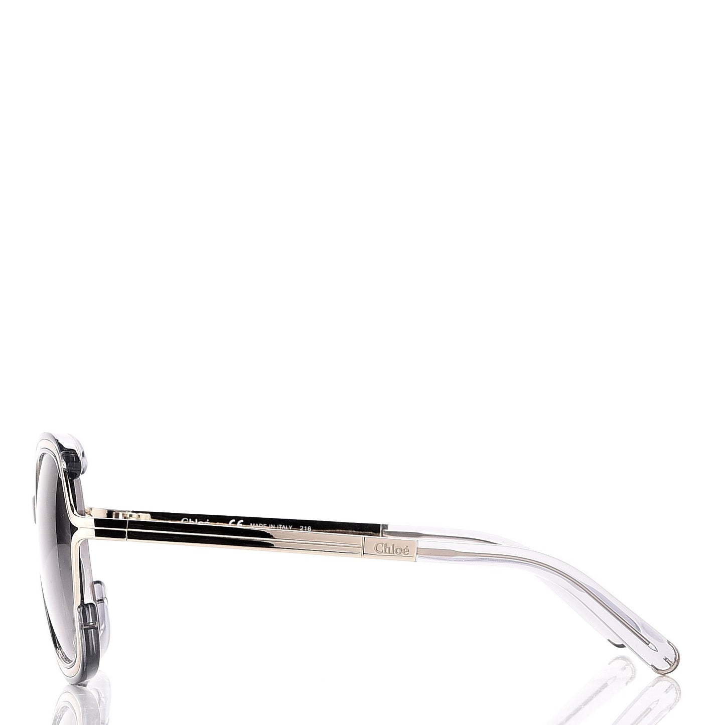 Jayme Oversized Round Sunglasses CE689S Dark Grey