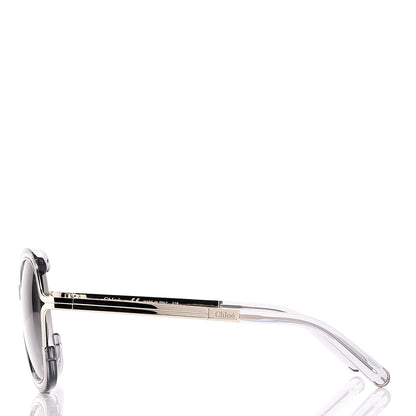 Chloe Jayme Oversized Round Sunglasses CE689S Dark Grey 3 of 8